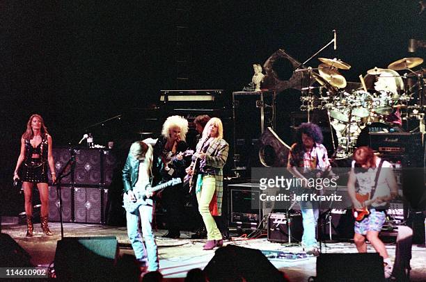 Spinal Tap during Spinal Tap in Concert, 1992 at Universal Amphitheatre in Universal City, CA, United States.