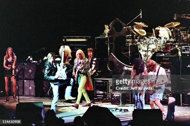 Spinal Tap during Spinal Tap in Concert, 1992 at Universal Amphitheatre in Universal City, CA, United States.