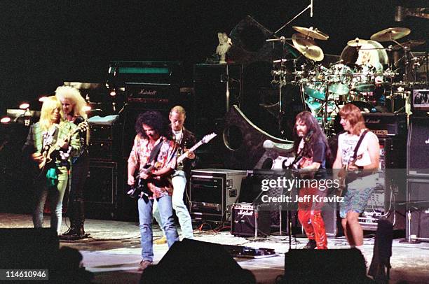 Spinal Tap during Spinal Tap in Concert, 1992 at Universal Amphitheatre in Universal City, CA, United States.