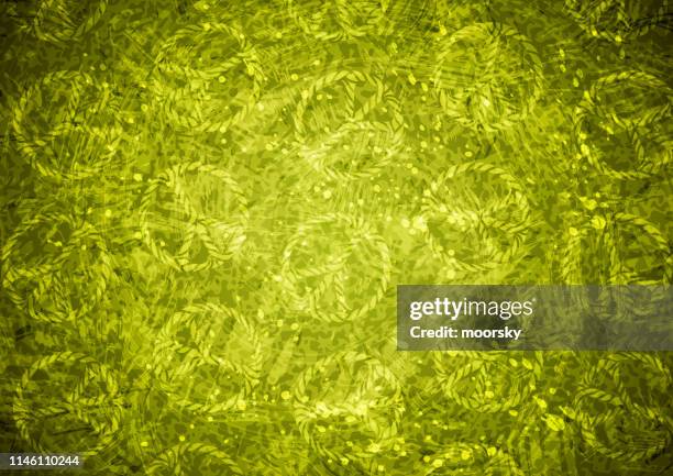 abstract grunge green background with peace symbol - pacific - party mess vector stock illustrations