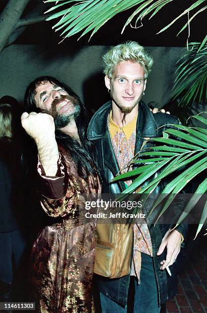 Harry Shearer of Spinal Tap with Layne Staley of Alice in Chains