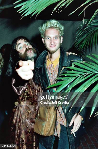 Harry Shearer of Spinal Tap with Layne Staley of Alice in Chains