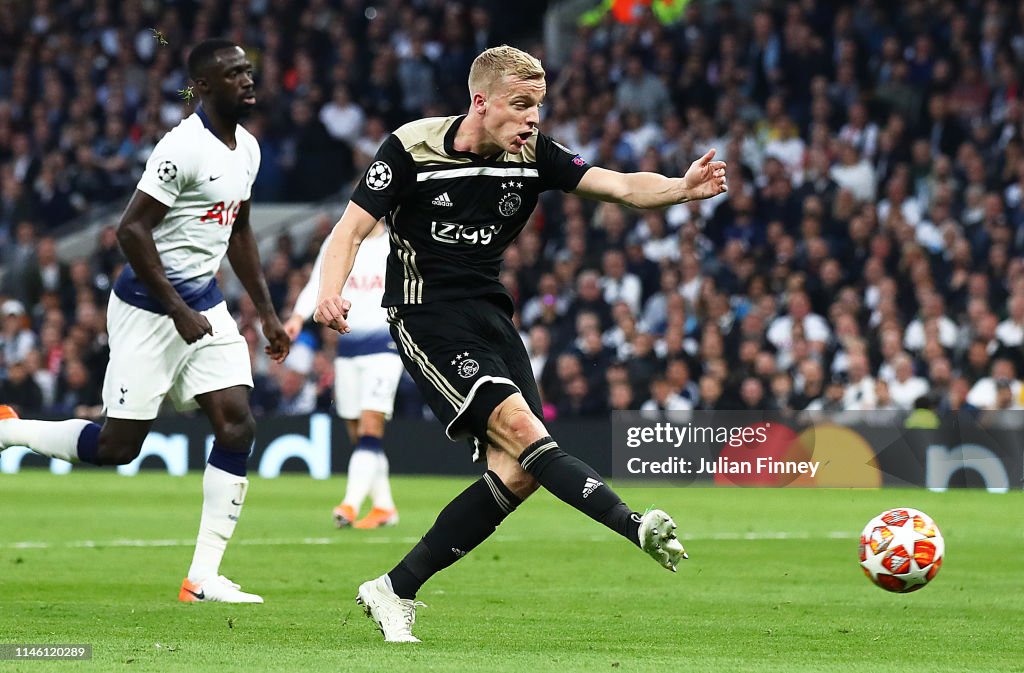 Tottenham Hotspur v Ajax - UEFA Champions League Semi Final: First Leg