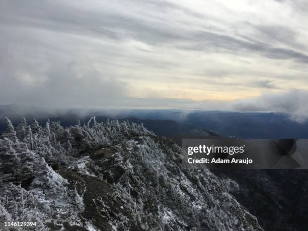 Icy Cliff, Stock-Foto
