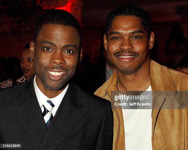 Chris Rock and Lance Crouther during "I Think I Love My Wife" Los Angeles Premiere - After Party in Los Angeles, California, United States.