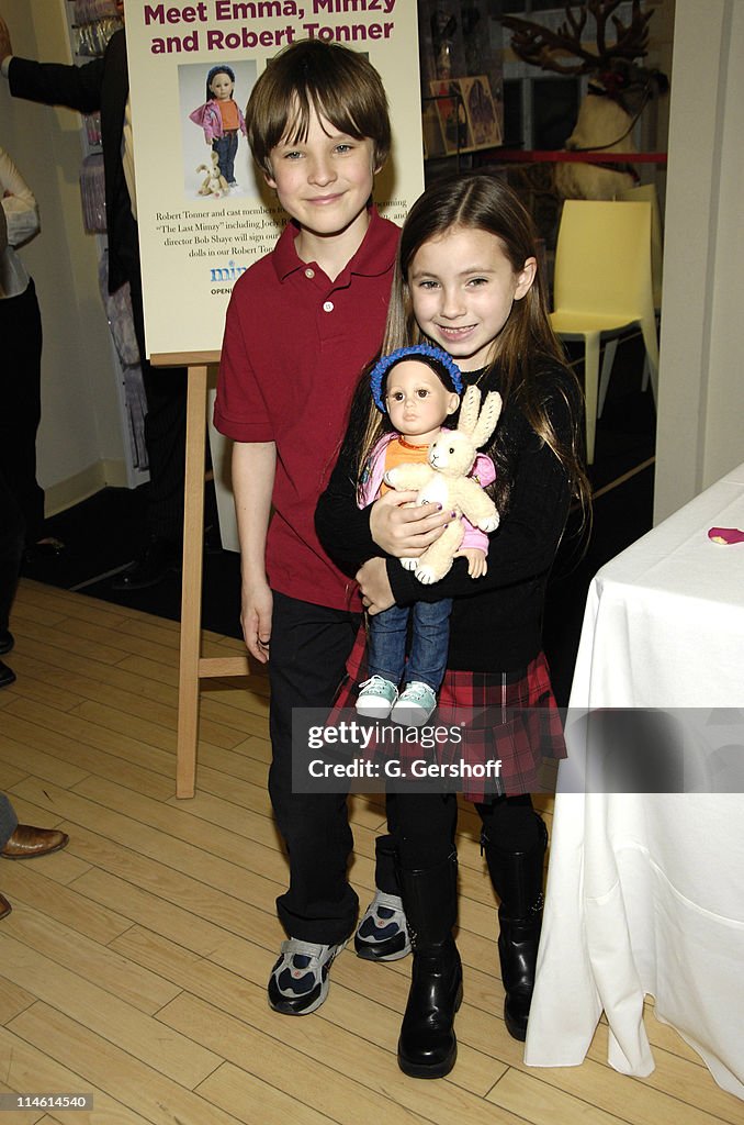 FAO Celebrates "The Last Mimzy" with Doll Signing and Star Appearances - March 19, 2007