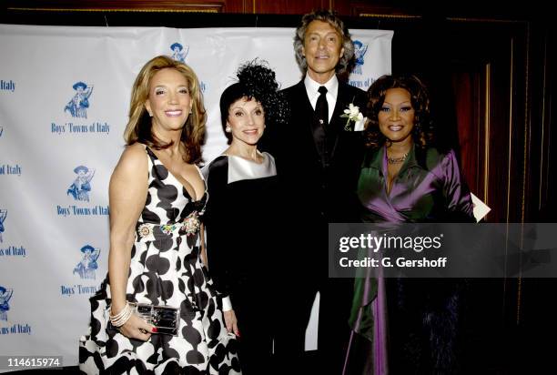 Denise Rich, Lilliane Montevecchi, Tommy Tune and Patti LaBelle