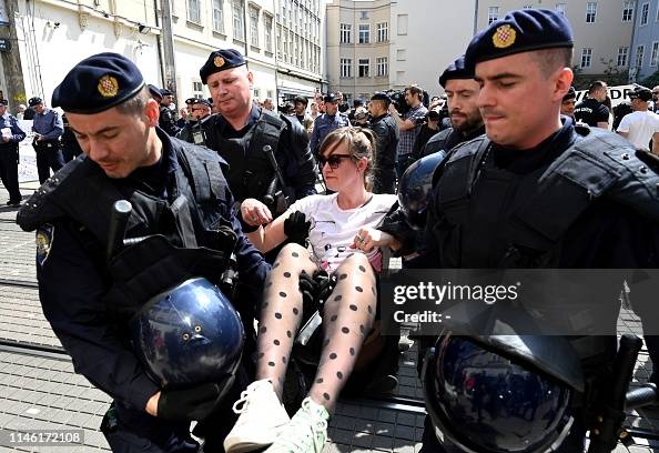 CROATIA-ABORTION-PROTEST CROATIA-ABORTION-PROTEST