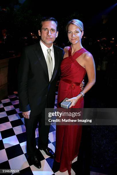 Steve Carell and Nancy Walls during 58th Annual Primetime Emmy Awards - Governors Ball at The Shrine Auditorium in Los Angeles, California, United...