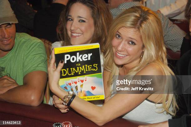Brittney Fields and Kristin Cavallari during Boost Mobile Charity Poker Night and Dinner - September 17, 2006 at The Montage in Laguna Beach,...