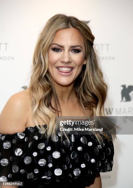 Caroline Flack attends the JW Marriott Grosvenor House London 90th Anniversary at Grosvenor House on April 30, 2019 in London, England.