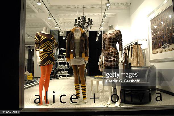 Atmosphere during Alice + Olivia Opens New York Flagship Boutique at Alice + Olivia in New York City, New York, United States.