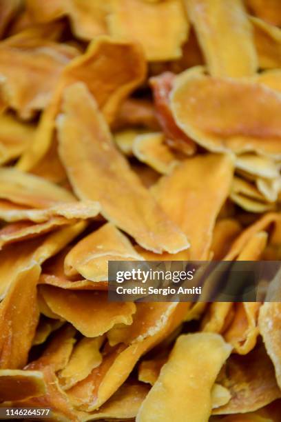 dried mango - dried mango stock pictures, royalty-free photos & images