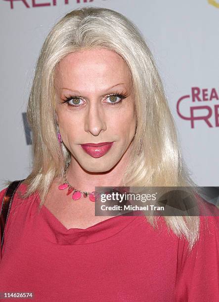 Alexis Arquette during Fox Reality Presents "The Reality Remix Really Awards" - Arrivals at Les Deux in Hollywood, California, United States.