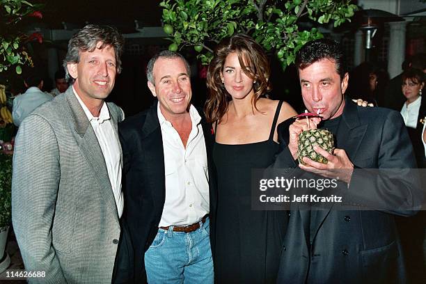 Joe Roth, David Geffen, Kelly Klein and Sandy Gallin