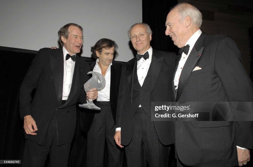 The French Institute Alliance Francais Honors Charlie Rose and Bertrand Collomb at Trophee Des Arts Gala
