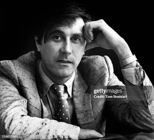 Portrait of English musician Bryan Ferry of the group Roxy Music, London, England, 1982.