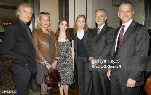 Peter Martins, School of American Ballet Artistic Director and Chairman of Faculty, Nina Griscom, Event Host, Kathryn Morgan, Awardee, Chelsea...