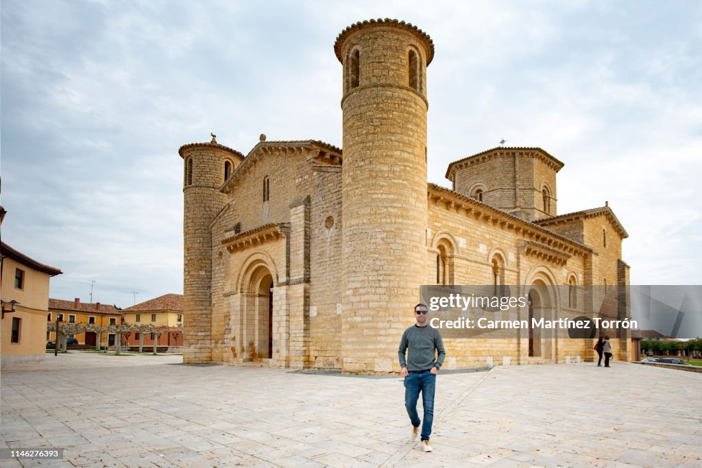 Romanesque Church Fromista. Stop on the way to Santiago. Palencia. Spain