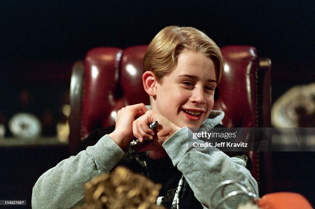 Nickelodeon and Macaulay Culkin on the set of Richie Rich