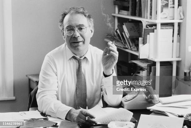British Reform rabbi, journalist and broadcaster Lionel Blue , UK, 17th May 1984.