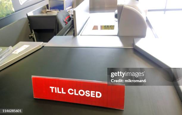 Open Check Till 1,825 Till Closed Stock Photos, High-Res Pictures, and Images - Getty ...