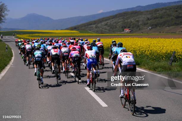 Thomas Degand of Belgium and Wanty-Gobert Cycling Team / Matteo Badilatti of Switzerland and Team Switzerland / Adam Blythe of Great Britain and Team...