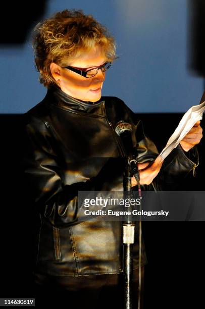 Dianne Wiest attends Reckoning With Torture: Memos and Testimonies From The "War on Terror" at the Walter Reade Theater on May 24, 2011 in New York...