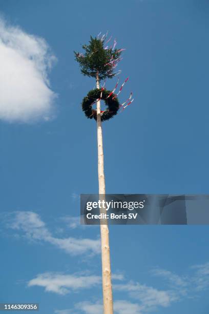 Austrian Maypole Maypole Climbing Photos and Premium High Res Pictures - Getty Images