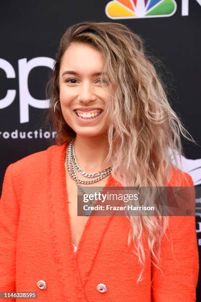 Kristen McAtee attends the 2019 Billboard Music Awards at MGM Grand Garden Arena on May 01, 2019 in Las Vegas, Nevada.