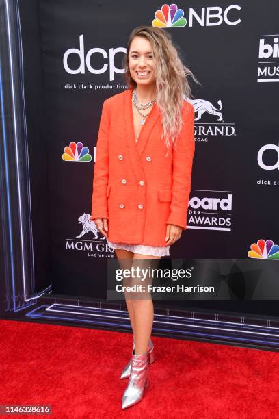 Kristen McAtee attends the 2019 Billboard Music Awards at MGM Grand Garden Arena on May 01, 2019 in Las Vegas, Nevada.