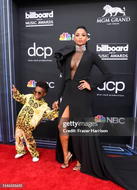 Future Zahir Wilburn and Ciara attend the 2019 Billboard Music Awards at MGM Grand Garden Arena on May 01, 2019 in Las Vegas, Nevada.