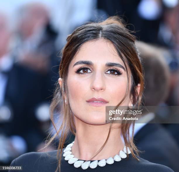 French actress Geraldine Nakache arrives for the Closing Awards Ceremony of the 72nd annual Cannes Film Festival in Cannes, France on May 25, 2019.