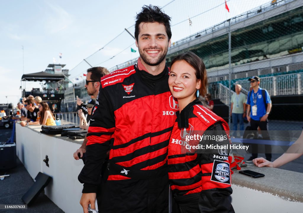 Celebrities Attend Indy 500 Weekend