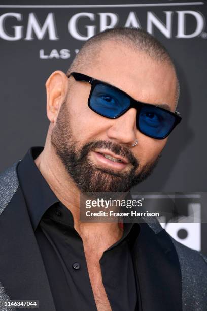 Dave Bautista attends the 2019 Billboard Music Awards at MGM Grand Garden Arena on May 01, 2019 in Las Vegas, Nevada.
