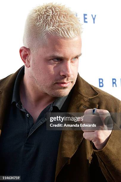 Martial artist Daniel Puder arrives at Sugar Ray Leonard's 2nd Annual "Big Fighters, Big Cause" Charity Boxing Night at the Santa Monica Pier on May...