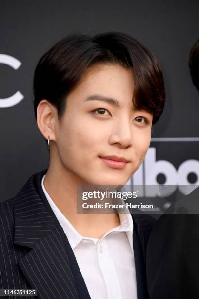 Jungkook of BTS attends the 2019 Billboard Music Awards at MGM Grand Garden Arena on May 01, 2019 in Las Vegas, Nevada.