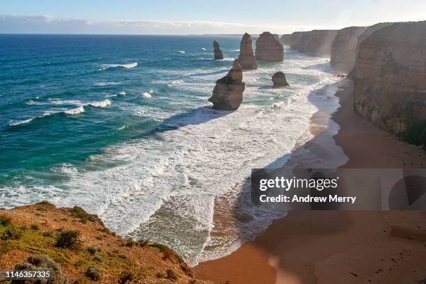 The Twelve Apostles Sea Rocks Photos and Premium High Res Pictures ...