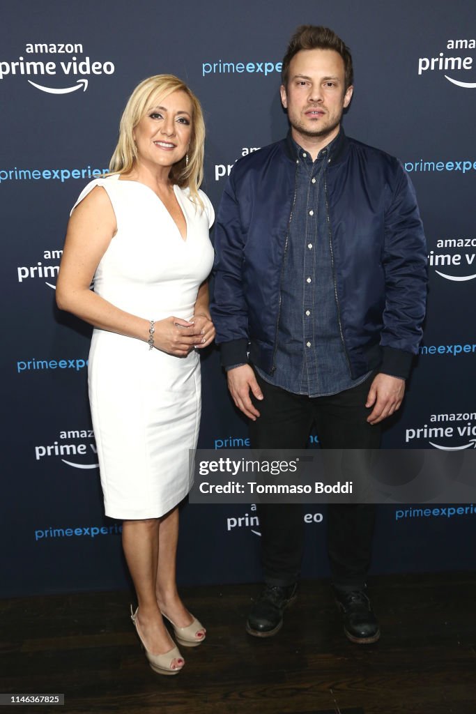 Joshua Rofe Lorena Bobbitt and Josh Rofe attend the Amazon Prime Experience Hosts ...