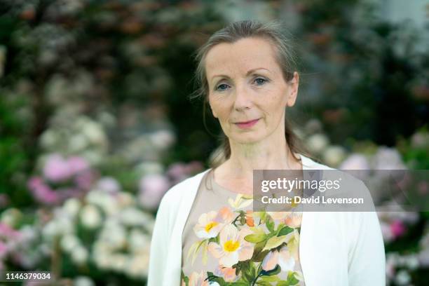 Anna Burns, the 2018 Man Booker Prize winning author, during the 2019 Hay Festival on May 26, 2019 in Hay-on-Wye, Wales.