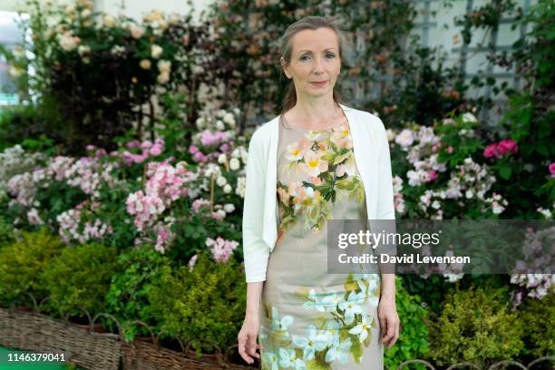 Anna Burns, the 2018 Man Booker Prize winning author, during the 2019 Hay Festival on May 26, 2019 in Hay-on-Wye, Wales.