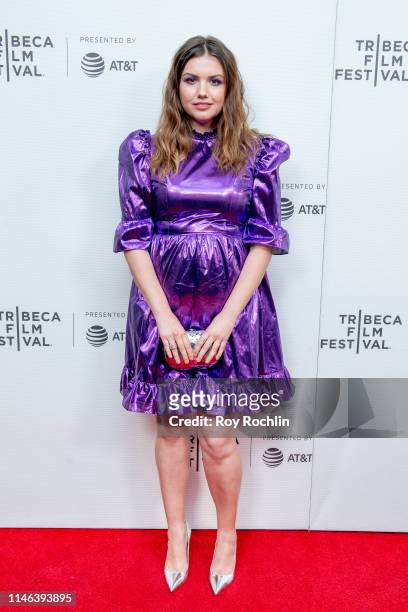 Hannah Murray attends a screening of "Charlie Says" during the 2019 Tribeca Film Festival at Village East Cinema on May 01, 2019 in New York City.