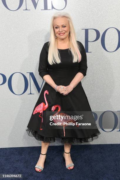 Jacki Weaver attends the premiere of STX's "Poms" at Regal LA Live on May 01, 2019 in Los Angeles, California.