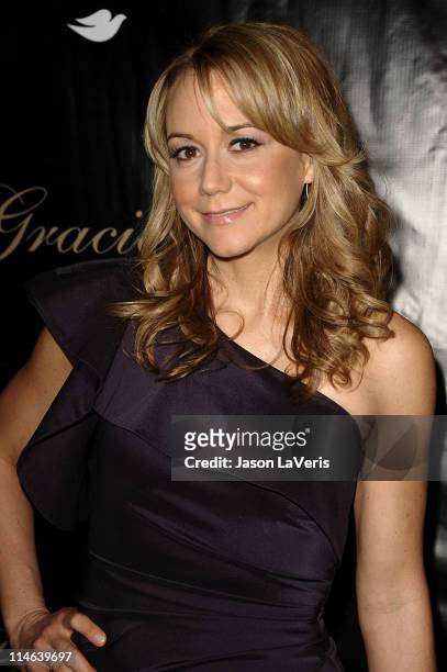 Actress Megyn Price attends the 36th annual Gracie Awards gala at The Beverly Hilton Hotel on May 24, 2011 in Beverly Hills, California.