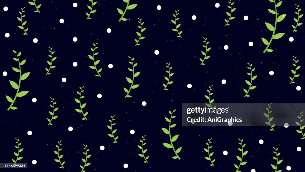 Seaweed Item Pattern Background
