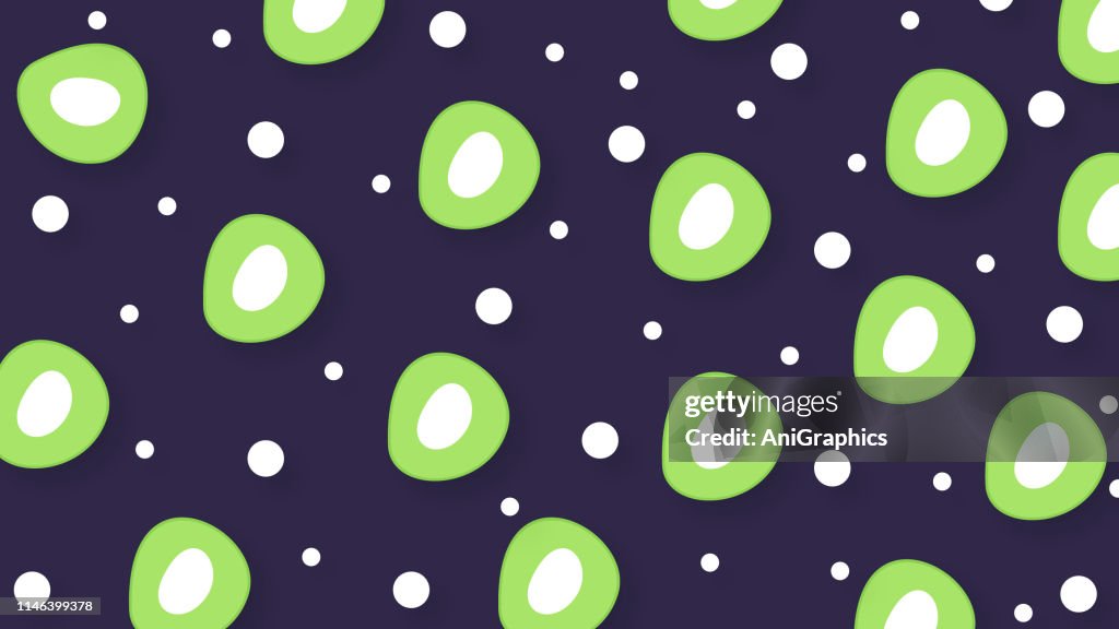 Seamless Kiwi Background