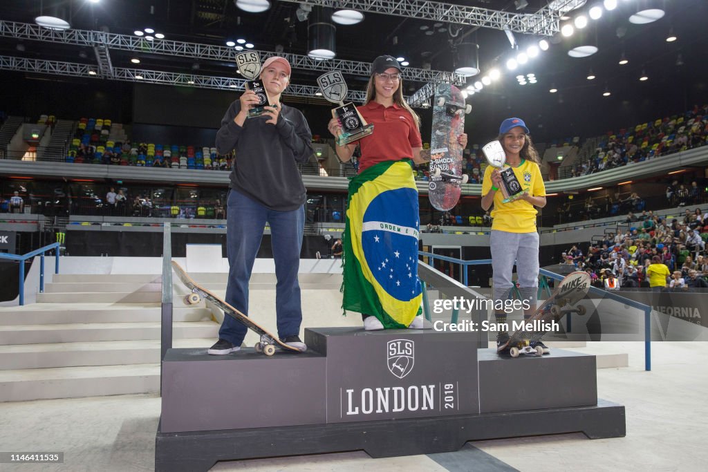 Womens Finals Street League Skateboarding World Tour At Copper Box Arena London
