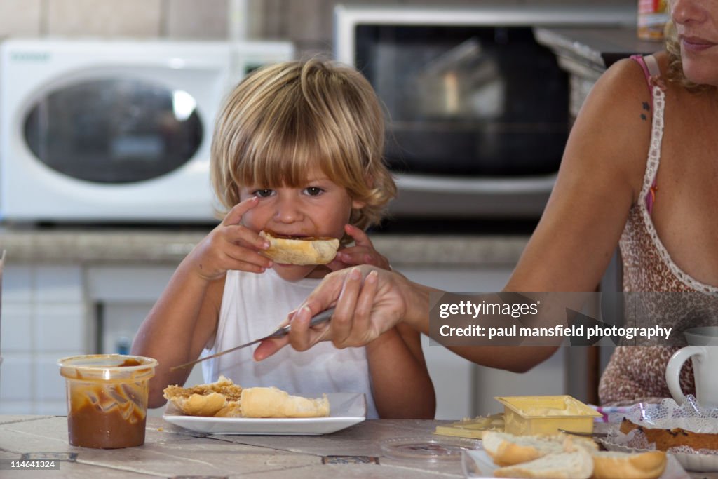 Breakfast time