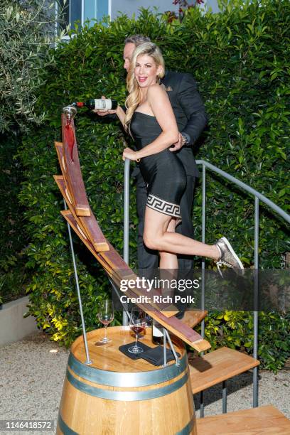 Alexis Bellino and Andy Bohn attend the 2015 Jordan Cabernet Release Day Party on May 01, 2019 in Los Angeles, California.