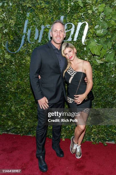 Andy Bohn and Alexis Bellino attend the 2015 Jordan Cabernet Release Day Party on May 01, 2019 in Los Angeles, California.